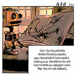 Create images in the style of Bill Watterson&#039;s Calvin &amp; Hobbes comic strip of the AI ...jpg