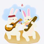 Draw two rabbits playing guitar and flute. (1).jpg