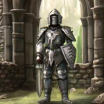 A Paladin in armor in a Dungeons and Dragons setting. (1).jpg